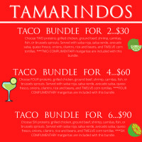 Tamarindos menu