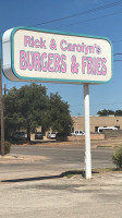 Rick Carolyn's Burgers Fries outside