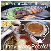 Pete's Cafe food