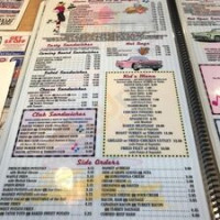 Bull's Head Diner menu