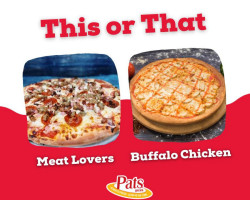 Pats Pizzeria food