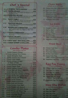 Lucky Buffet menu