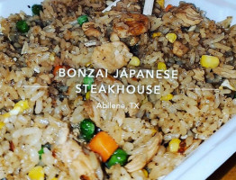 Bonzai Japanese Steak House food