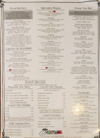 Capone's Italian Pizzaria menu