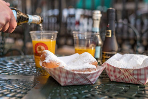 Café Beignet food