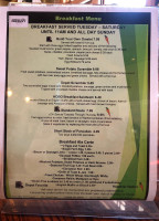 After 26 Depot Cafe menu