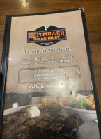 Heitmiller Steakhouse food