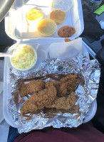 King's Barbecue food