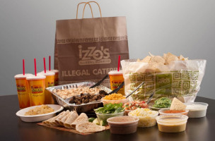 Izzo's Illegal Burrito food