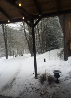 The Clarion River Lodge outside