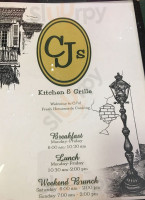 Cj's Kitchen Grille food