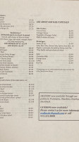 Wolfe-es menu