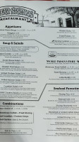 Clear Springs menu