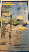 La Hacienda Mexican menu