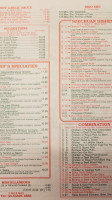 China Sun menu