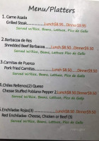 The Yellow Taco Truck menu