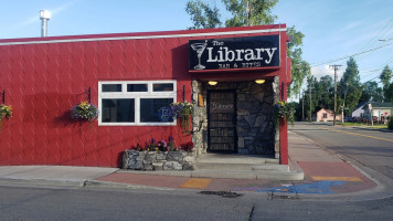 The Library Grill outside