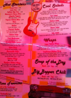 Rock'n 50's Cafe menu