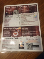 Parky's Smokehouse menu