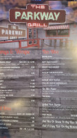 The Parkway Grill menu