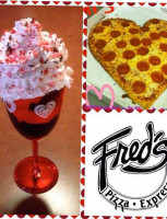 Fred's Pizza Express food