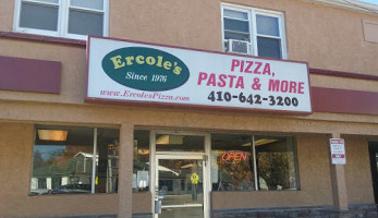 Ercole's Pizza Pasta food