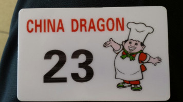 China Dragon menu