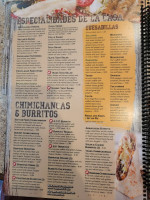 El Vallarta Mexican menu