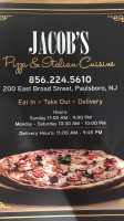 Jacobs Pizza Italian Cuisine food