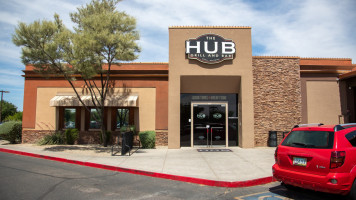 The Hub Grill And outside