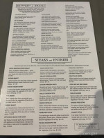 Risky Sports Grill menu