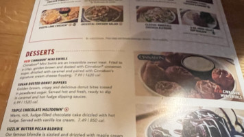 Applebee's Grill menu