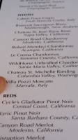 Grimaldi's Pizzeria menu