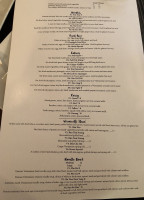 The Pho Cafe menu