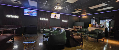 Exhale Hookah Lounge inside