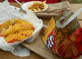 Ernie's Hamburger Stand food