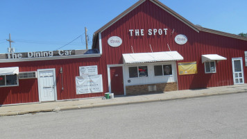 The Spot Dining Car inside