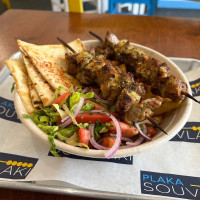 Plaka Souvlaki food