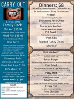 Brick City Buffet And Grill menu