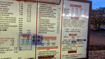 Kennewick Burger Ranch menu