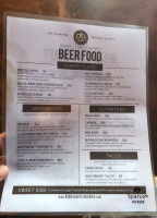 Double Barley Brewing menu