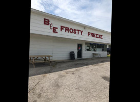 B&e Frosty Freeze outside