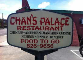 New Chan's Palace outside