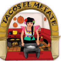 Tacos El Metate outside