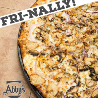 Abby's Legendary Pizza food