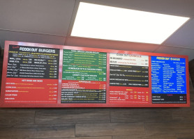 Cook Out menu