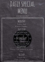 Nebraska Coffee menu