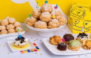 Beard Papa's World's Famous Cream Puffs From Japan food