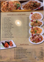 Szechuan Famous Food And Sushi menu