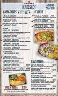 El Arriero menu